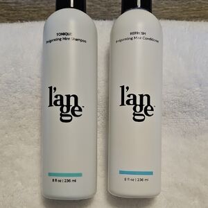 Lange Mint Shampoo and Conditioner - White and Black